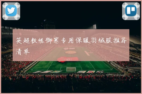 英超教练御寒专用保暖羽绒服推荐清单